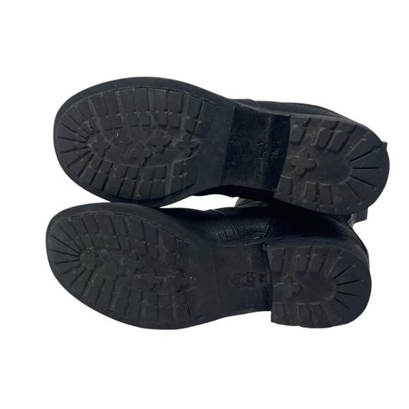 Tory Burch Simone Black Leather Ankle Boots - Bootie - Size 7 - Picture 8 of 10